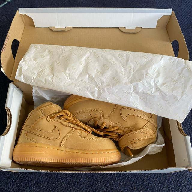 NIKE AIR FORCE1 MID LV8 FLAX エアフォース ウィート