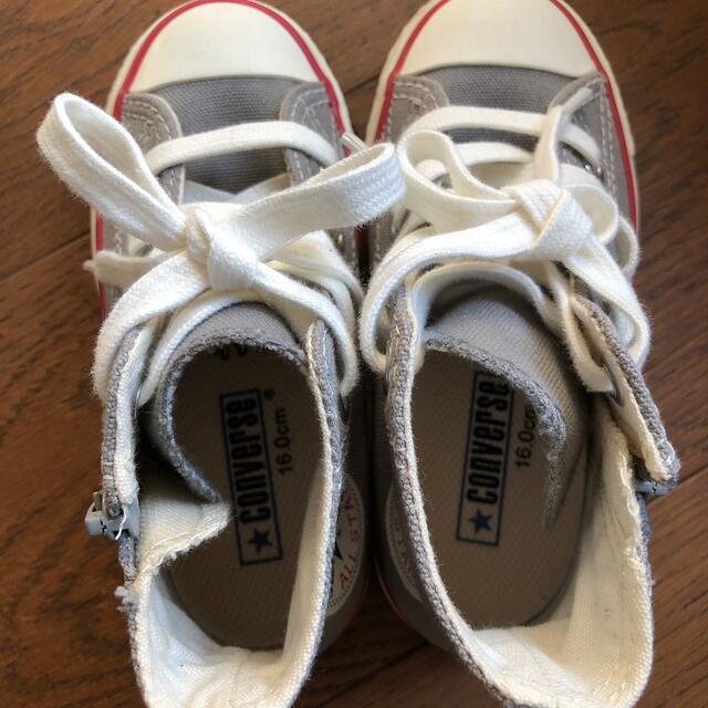 CONVERSE(コンバース)のコンバース  ハイカットスニーカー  キッズ美品☆ キッズ/ベビー/マタニティのキッズ靴/シューズ(15cm~)(スニーカー)の商品写真