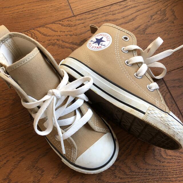 CONVERSE(コンバース)のコンバース  ハイカットスニーカー  キッズ美品☆ キッズ/ベビー/マタニティのキッズ靴/シューズ(15cm~)(スニーカー)の商品写真