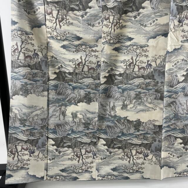 大島紬 美品 逸品 身丈164.5cm 裄丈65cm 正絹 【中古】 レディースの水着/浴衣(着物)の商品写真