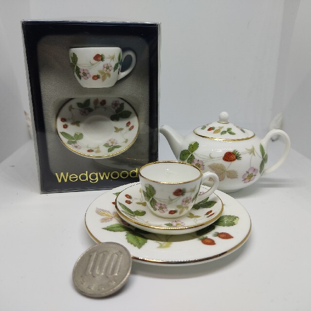 ミニチュア ワイルドストロベリー ウェッジウッド Wedgwood mini ミニチュア ワイルドストロベリー ウェッジウッド Wedgwood mini