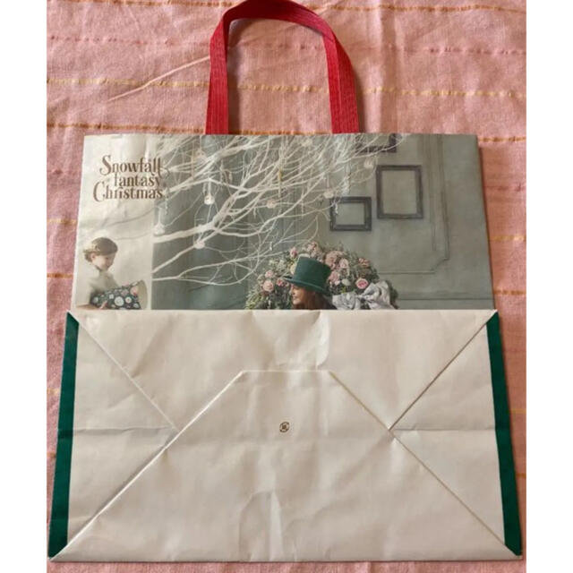 AfternoonTea(アフタヌーンティー)の☆アフタヌーンティー♡ショップ袋　紙袋　クリスマス限定 レディースのバッグ(ショップ袋)の商品写真