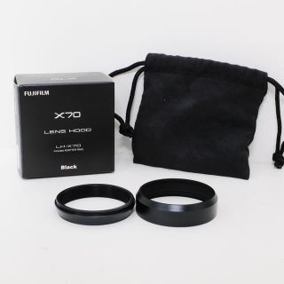 フジフイルム(富士フイルム)のレンズフード FUJIFILM ブラック F-LH-X70 [49mm](その他)