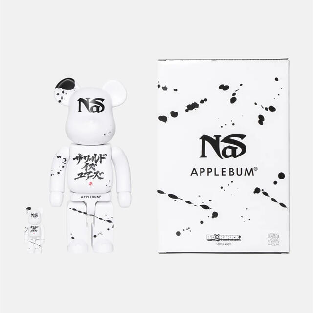 新品　BE@RBRICK "Nas" 100% & 400%