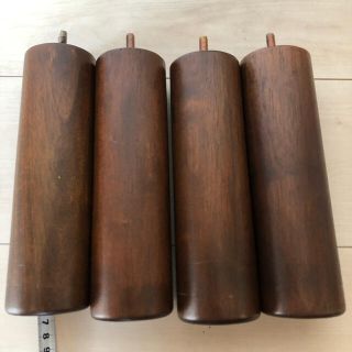 ムジルシリョウヒン(MUJI (無印良品))の【無印良品】旧型/ベッド脚/ブラウン/20cm(脚付きマットレスベッド)