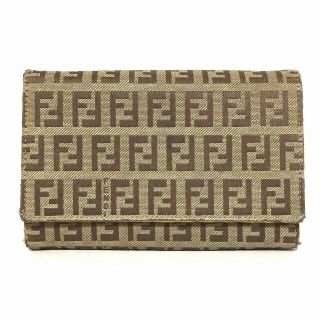 フェンディ(FENDI)のフェンディ 2つ折り財布 ズッキーノ柄(財布)