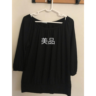 ジーユー(GU)のデザインT【美品】(Tシャツ(長袖/七分))