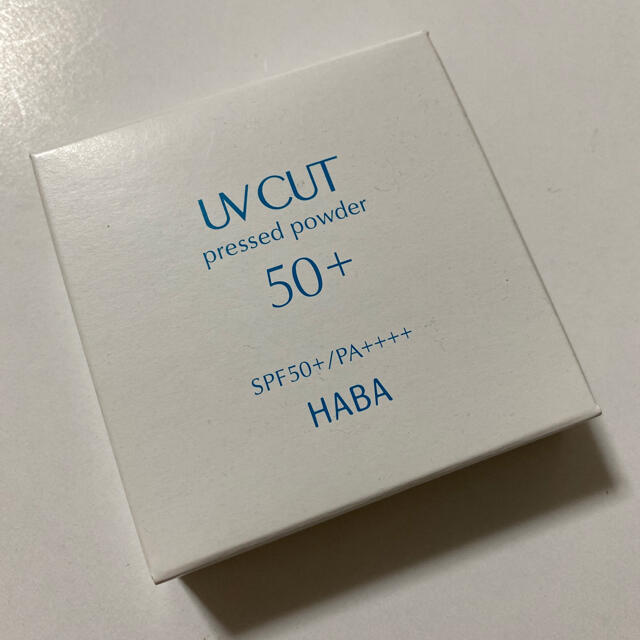 HABA(ハーバー)のUVカットプレストパウダー50+ 10g ハーバー 紫外線吸収剤不使用 無添加 コスメ/美容のベースメイク/化粧品(フェイスパウダー)の商品写真