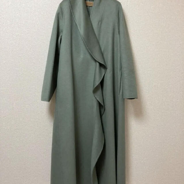 Ameri VINTAGE(アメリヴィンテージ)のAmeri UNDRESSED FRILL COLLAR COAT レディースのジャケット/アウター(ロングコート)の商品写真