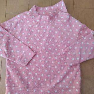 ユニクロ(UNIQLO)のユニクロ　フリース長袖トップス　90cm(Tシャツ/カットソー)