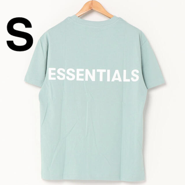 ESSENTIALS バックロゴリフレクタープリント半袖Tシャツ