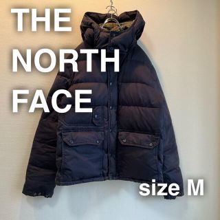 ザノースフェイス(THE NORTH FACE)のTHE NORTH FACE ノースフェイス　パープル　ダウンジャケット　M 紺(ダウンジャケット)