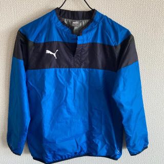 プーマ(PUMA)の（ままんず⭐︎様専用）プーマ　サッカー　ピステ　青×紺　140cm(ジャケット/上着)