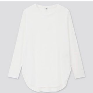 ユニクロ(UNIQLO)の『ユニクロ』コットンロングシャツテールT(Tシャツ(長袖/七分))