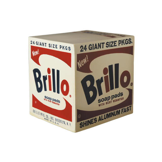 CERAMICK Andy Warhol Brillo box 人気急上昇のタイムセール lecoupe