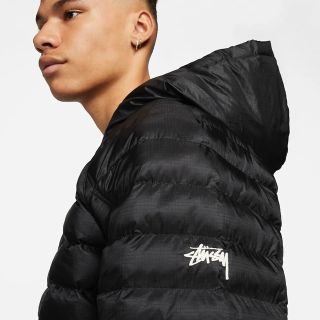 ナイキ(NIKE)のXS Nike x Stussy Insulated Jacket ダウン(ダウンジャケット)