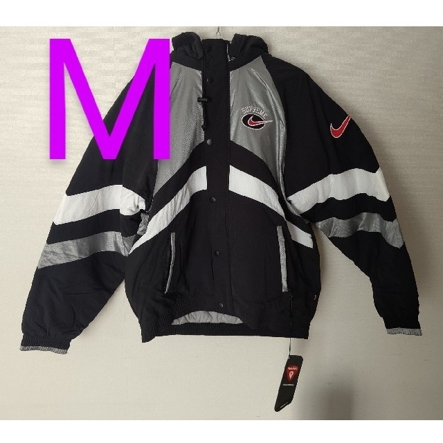 希少XL Supreme Nike Leather Hooded パーカー