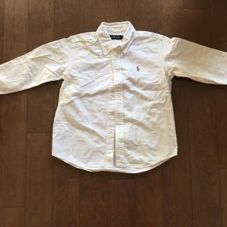 ラルフローレン(Ralph Lauren)のラルフローレン　白シャツ　120cm(ブラウス)