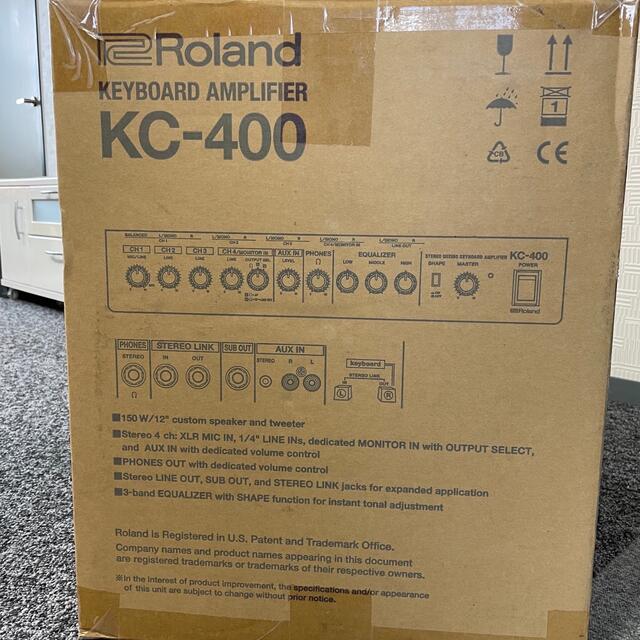 Roland(ローランド)のローランド キーボードアンプ kc-400 楽器の鍵盤楽器(キーボード/シンセサイザー)の商品写真