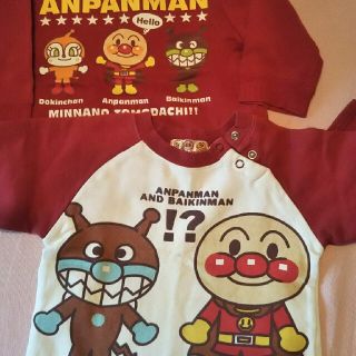 アンパンマン(アンパンマン)の【USED】女児アンパンマントレーナー２枚(95)(Tシャツ/カットソー)