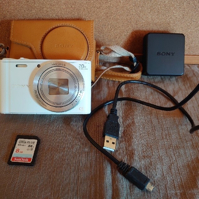 SONY デジタルカメラ DSC-WX350/W （ホワイト）
