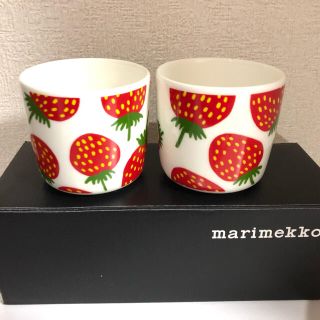 マリメッコ(marimekko)のマリメッコ ラテマグ マンシッカ  旧マンシッカ (グラス/カップ)