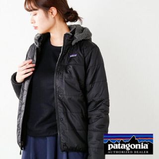 パタゴニア(patagonia)のパタゴニア ガールズ・リバーシブル・ドリーム・ソング・フーディージャケット(ダウンジャケット)