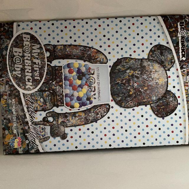 エンタメ/ホビーMY FIRST BE@RBRICK B@BY Jackson Pollock