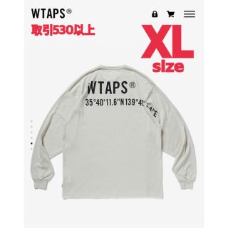 ダブルタップス(W)taps)の21FW GPS LS TEE WHITE XLサイズ(Tシャツ/カットソー(七分/長袖))