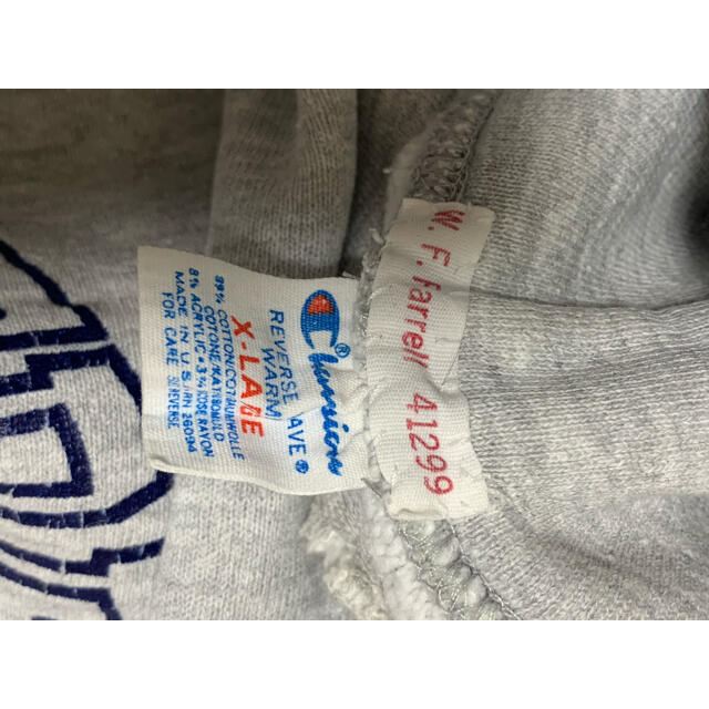 Champion(チャンピオン)のUSA製 80年代 Champion Reverse Weave Hoodie メンズのトップス(パーカー)の商品写真