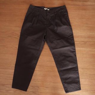 エヴァムエヴァ(evam eva)のevameva cotton hemp tuck pants (カジュアルパンツ)