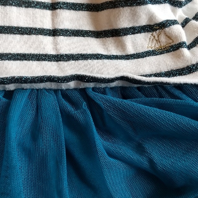 PETIT BATEAU(プチバトー)の☆値下げ☆プチバトー  ワンピース  24m/86cm キッズ/ベビー/マタニティのベビー服(~85cm)(ワンピース)の商品写真