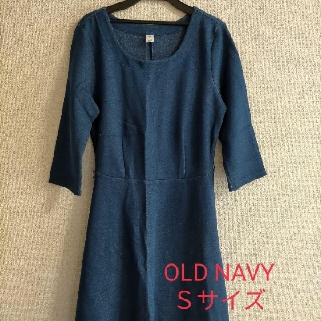 Old Navy(オールドネイビー)のオールドネイビー　デニム風ワンピース レディースのワンピース(ひざ丈ワンピース)の商品写真