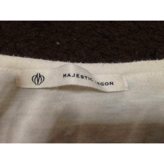 MAJESTIC LEGON(マジェスティックレゴン)のTシャツ（＾_＾）レース♥ レディースのトップス(Tシャツ(半袖/袖なし))の商品写真