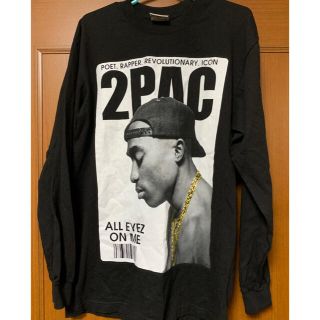 シュプリーム(Supreme)の2pac T shirt長袖アメリカ購入海外製　HIPHOP ギャングTシャツ(Tシャツ/カットソー(七分/長袖))