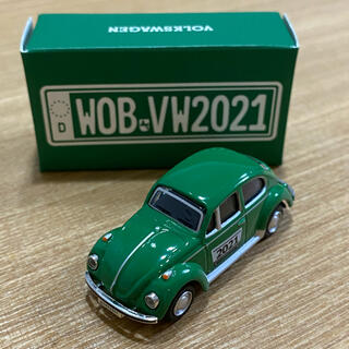 フォルクスワーゲン(Volkswagen)の【送料込】モロゾフ フォルクスワーゲン 2021 ミニカー 緑(ミニカー)