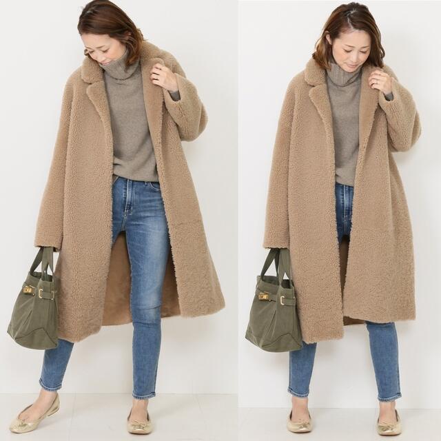 数量限定】 CLASSE DEUXIEME - ムートンコート Classe にこ25.nico