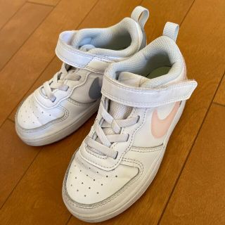 ナイキ(NIKE)のやんやん様専用 NIKE キッズ スニーカー 15cm ホワイト ピンク グレー(スニーカー)