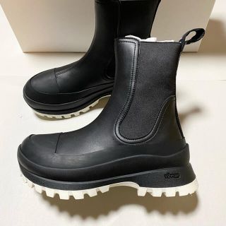 ステラマッカートニー(Stella McCartney)の新品未使用！送料込み★Stella McCartney★ロゴテープアンクルブーツ(ブーツ)