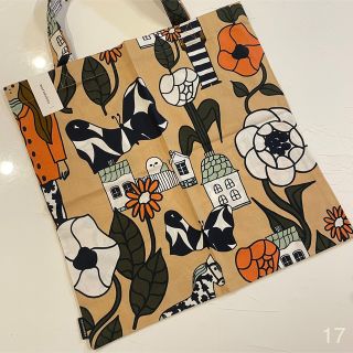 マリメッコ(marimekko)のmarimekko マリメッコ　完売　Marikyla ファブリックバッグ(トートバッグ)