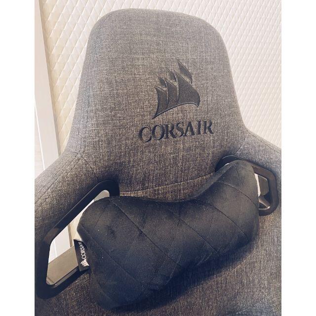 CORSAIR T3 RUSH Charcoal ゲーミングチェア インテリア/住まい/日用品の椅子/チェア(デスクチェア)の商品写真