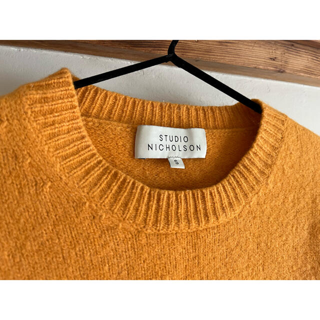 1LDK SELECT(ワンエルディーケーセレクト)のSTUDIO NICHOLSON｜Shag Knit｜定価¥53,900 レディースのトップス(ニット/セーター)の商品写真