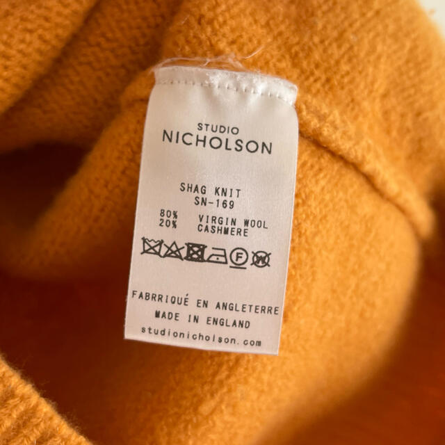 1LDK SELECT(ワンエルディーケーセレクト)のSTUDIO NICHOLSON｜Shag Knit｜定価¥53,900 レディースのトップス(ニット/セーター)の商品写真