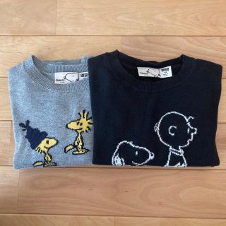 ユニクロ(UNIQLO)のatom8さん専用　UNIQLO☆baby セーター100センチ　PEANUTS(ニット)