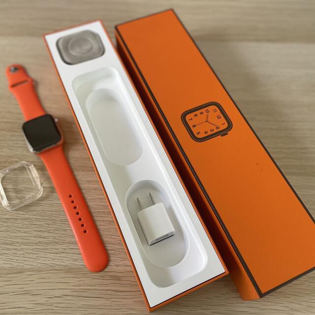 メンズ美品！Apple Watch series4 HERMES 44mm エルメス