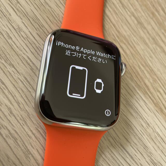 Apple Watch(アップルウォッチ)の美品！Apple Watch series4 HERMES 44mm エルメス メンズの時計(腕時計(デジタル))の商品写真