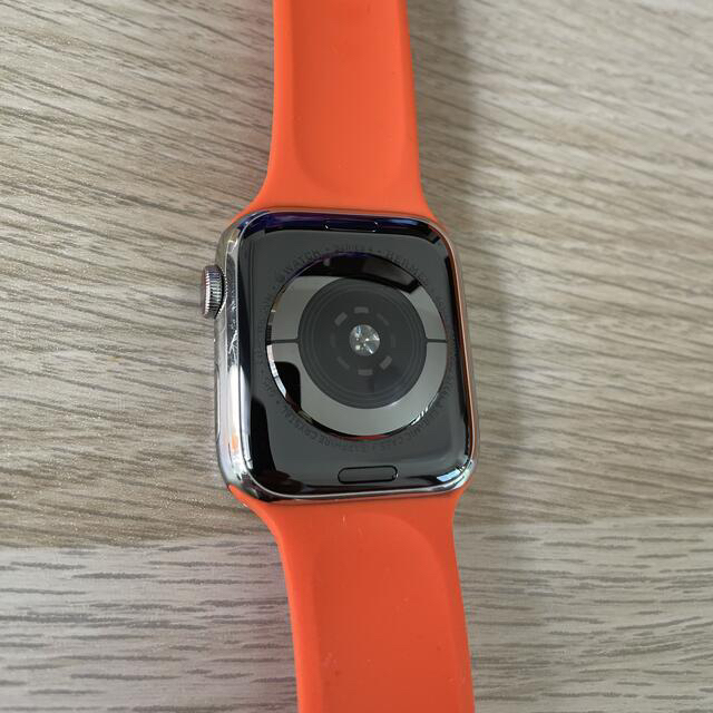 Apple Watch(アップルウォッチ)の美品！Apple Watch series4 HERMES 44mm エルメス メンズの時計(腕時計(デジタル))の商品写真