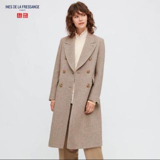 ユニクロ(UNIQLO)のユニクロ イネス ツィードコート(ロングコート)