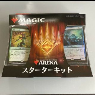 マジックザギャザリング(マジック：ザ・ギャザリング)のmtgアリーナ　スターターキット　コード　未使用一回分(Box/デッキ/パック)