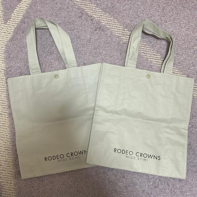 RODEO CROWNS WIDE BOWL(ロデオクラウンズワイドボウル)のRODEO CROWNS ショッパー レディースのバッグ(ショップ袋)の商品写真